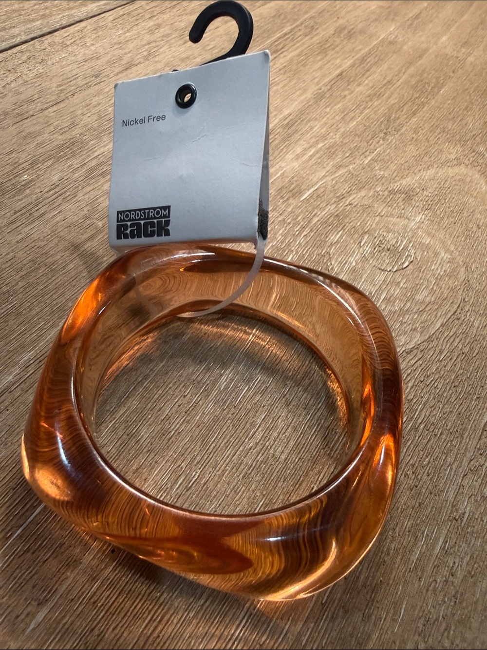 Nordstrom Amber-Orange Bangle Bracelet